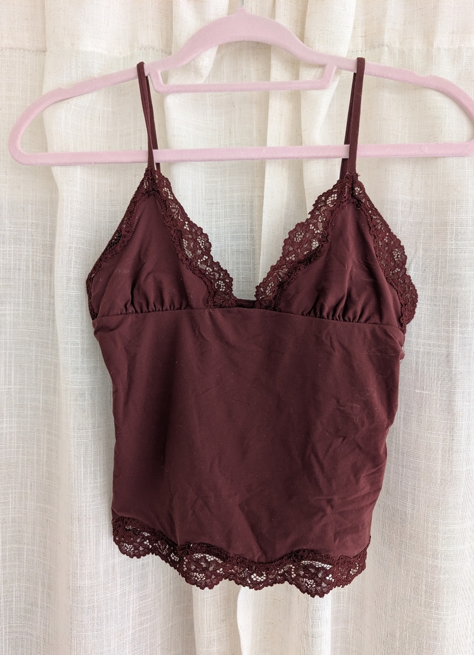 Skims Fits Everybody Oxblood Bralette